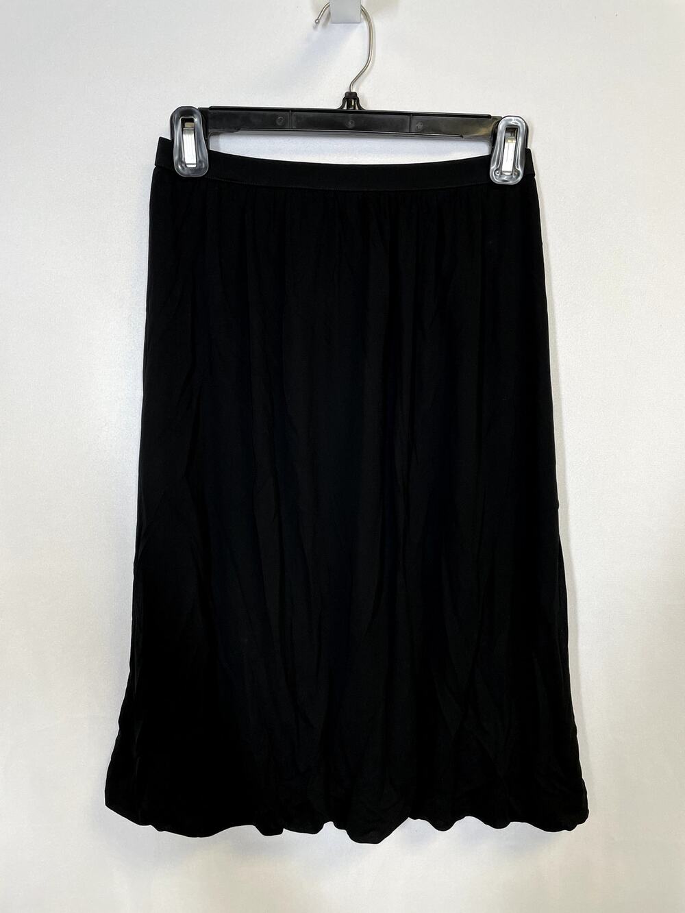 MISSONI High Rise Ponte Knit Pull On A Line Midi Skirt Black Size 42 US 6